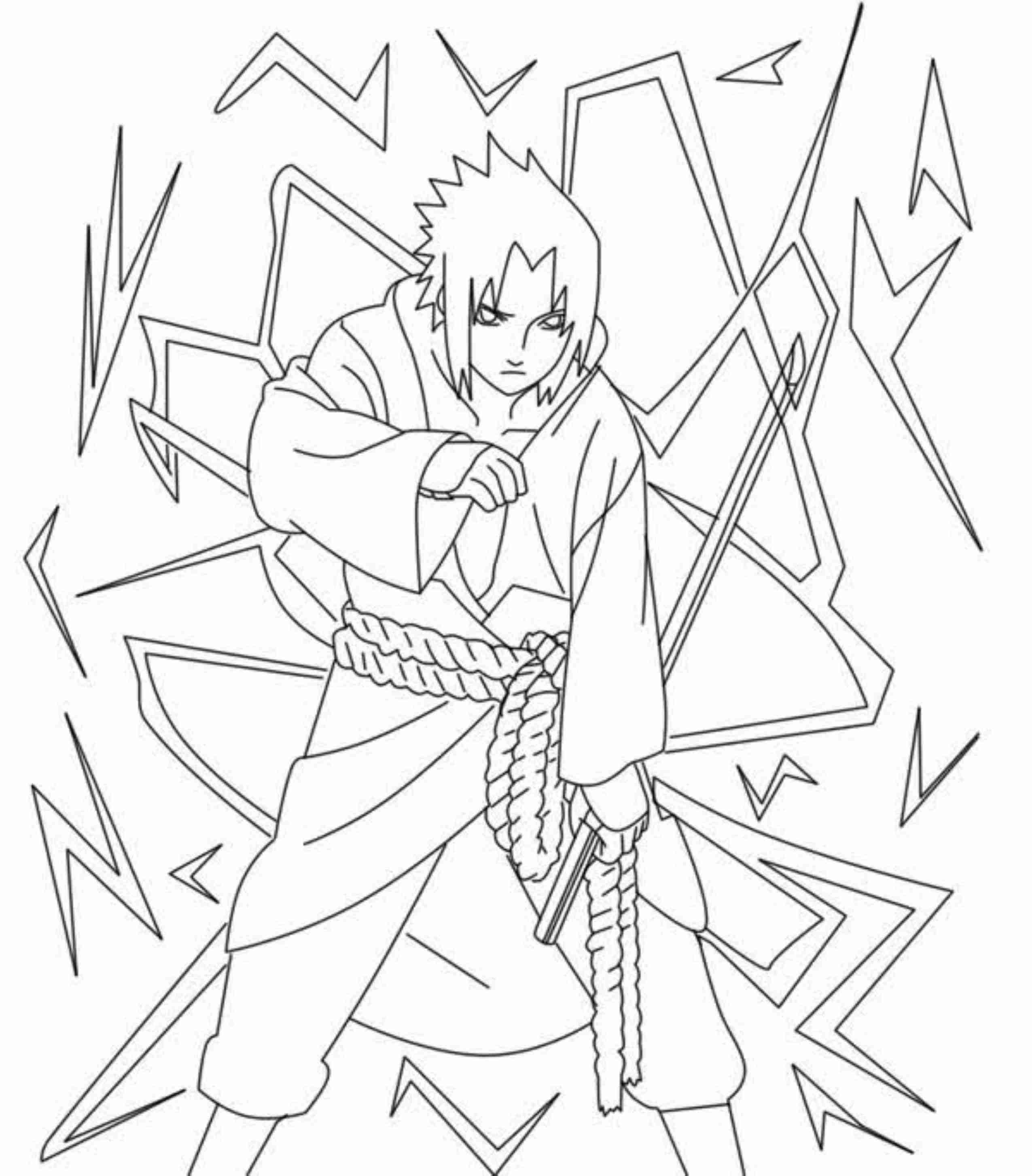97 Naruto Neji Coloring Pages  HD