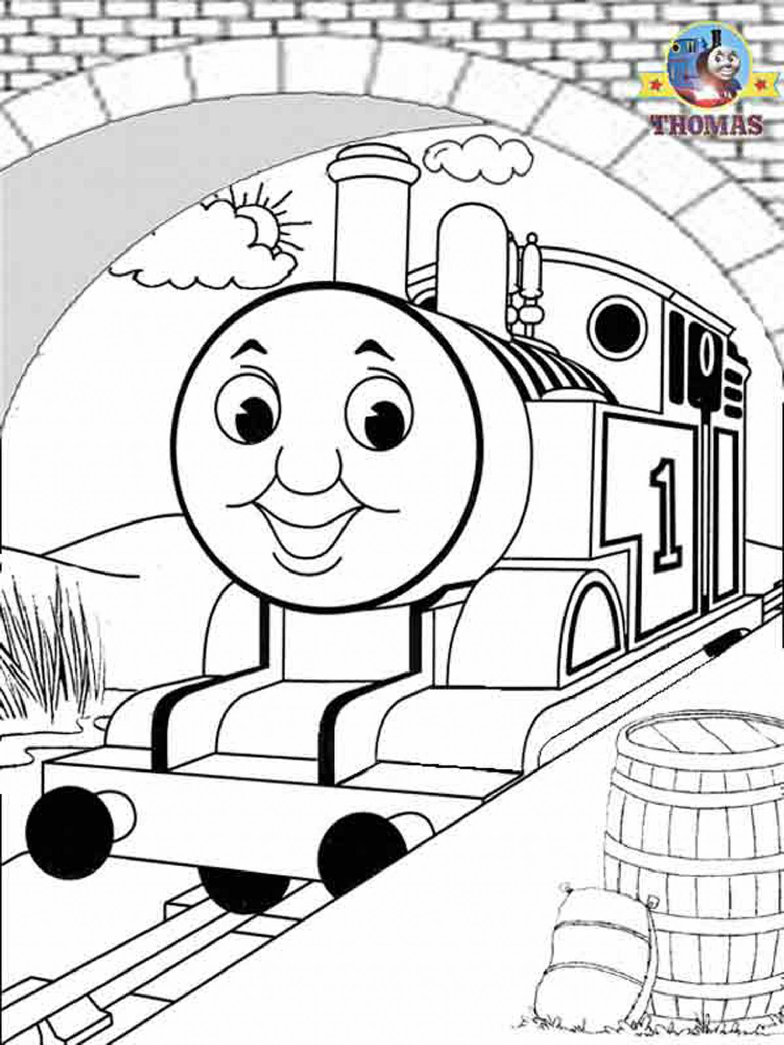 online coloring pages for boys thomas the train ...