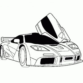 Print & Download - Kids Cars Coloring Pages