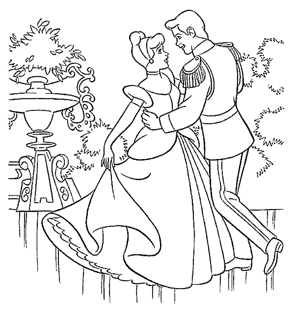  Coloring Pages Disney Cinderella  Latest Free