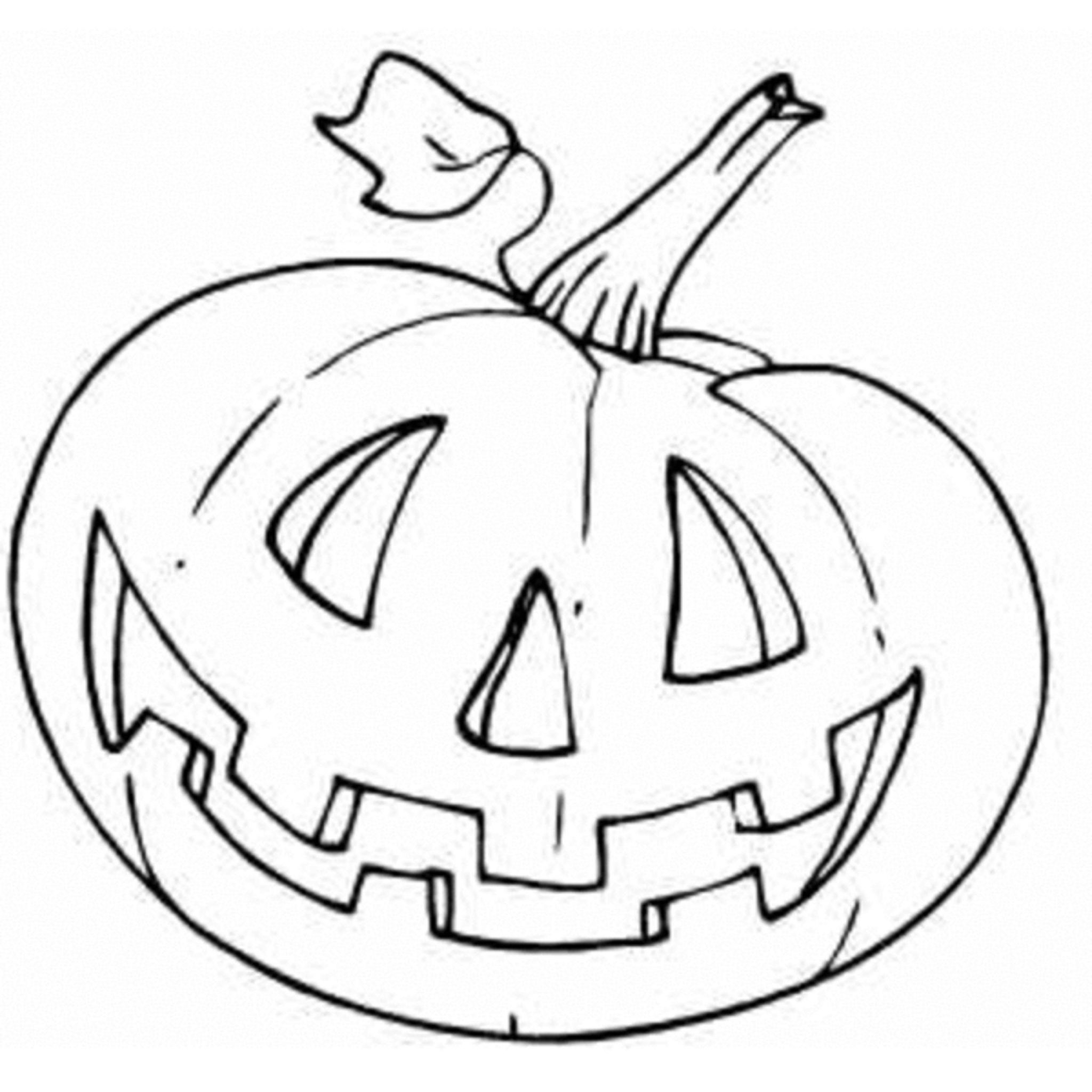 fall pumpkins coloring pages to print
