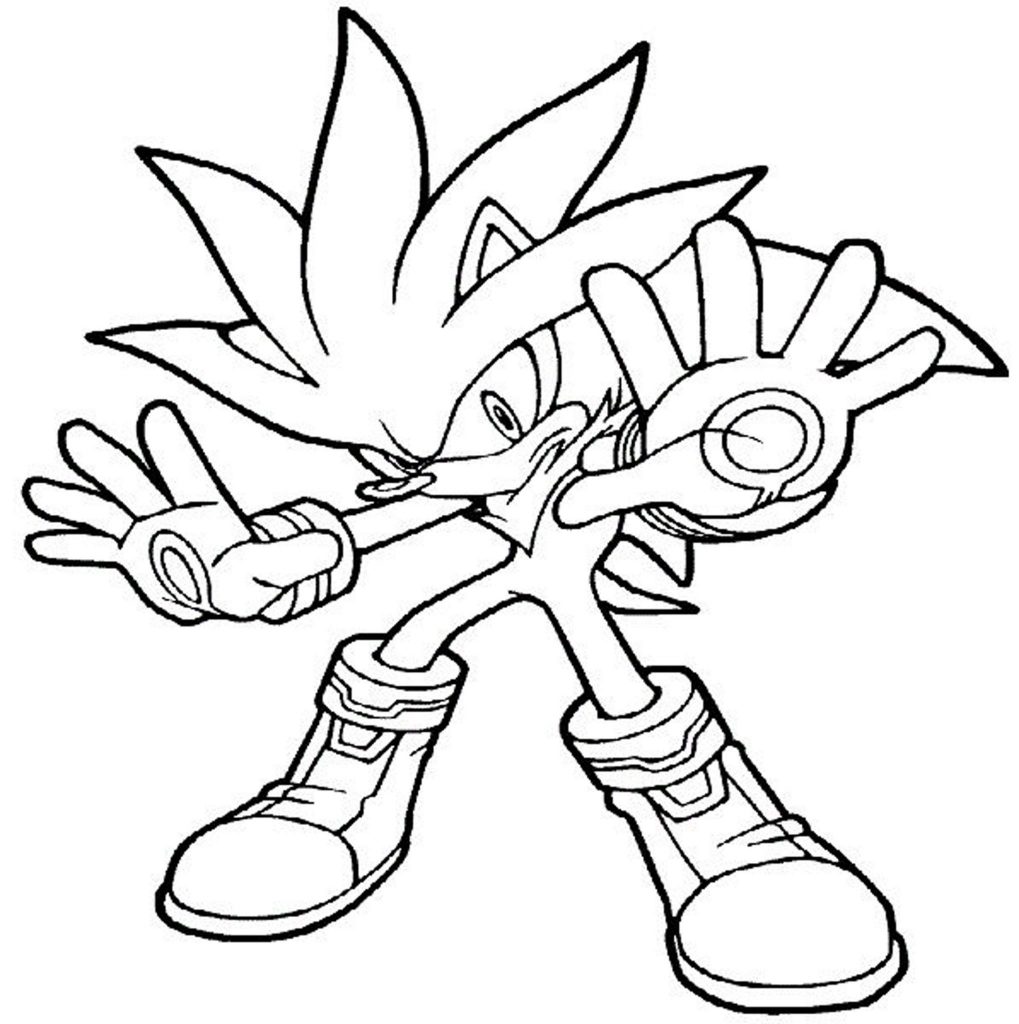 Printable Coloring Pages For Boys Sonic
