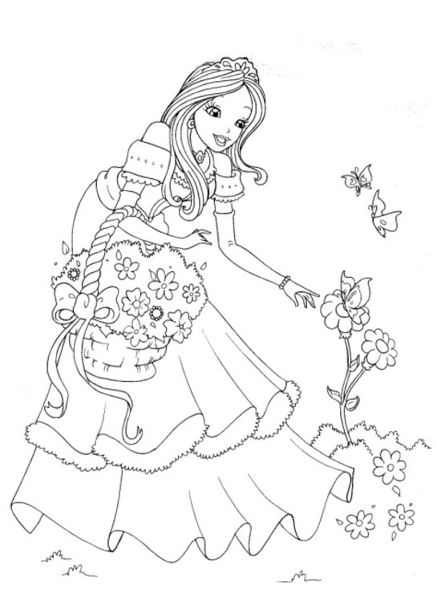 printable disney princess coloring pages     BestAppsForKids.com