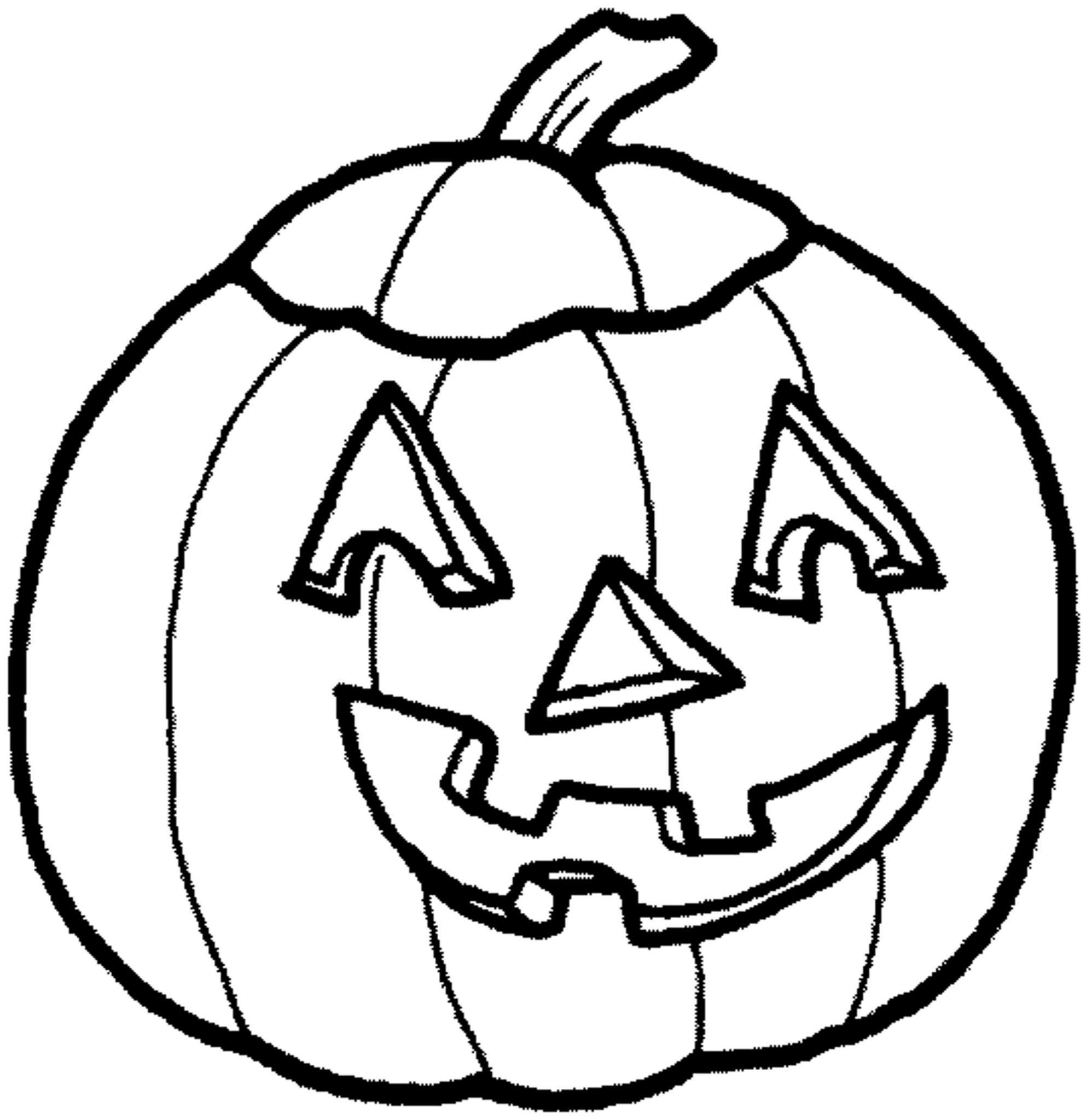 pumpkin coloring pages for halloween