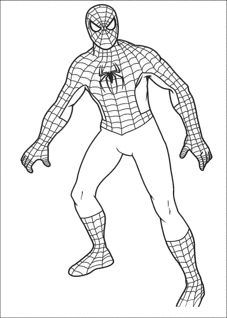 Print & Download - Spiderman Coloring Pages: An Enjoyable Way to Learn ...