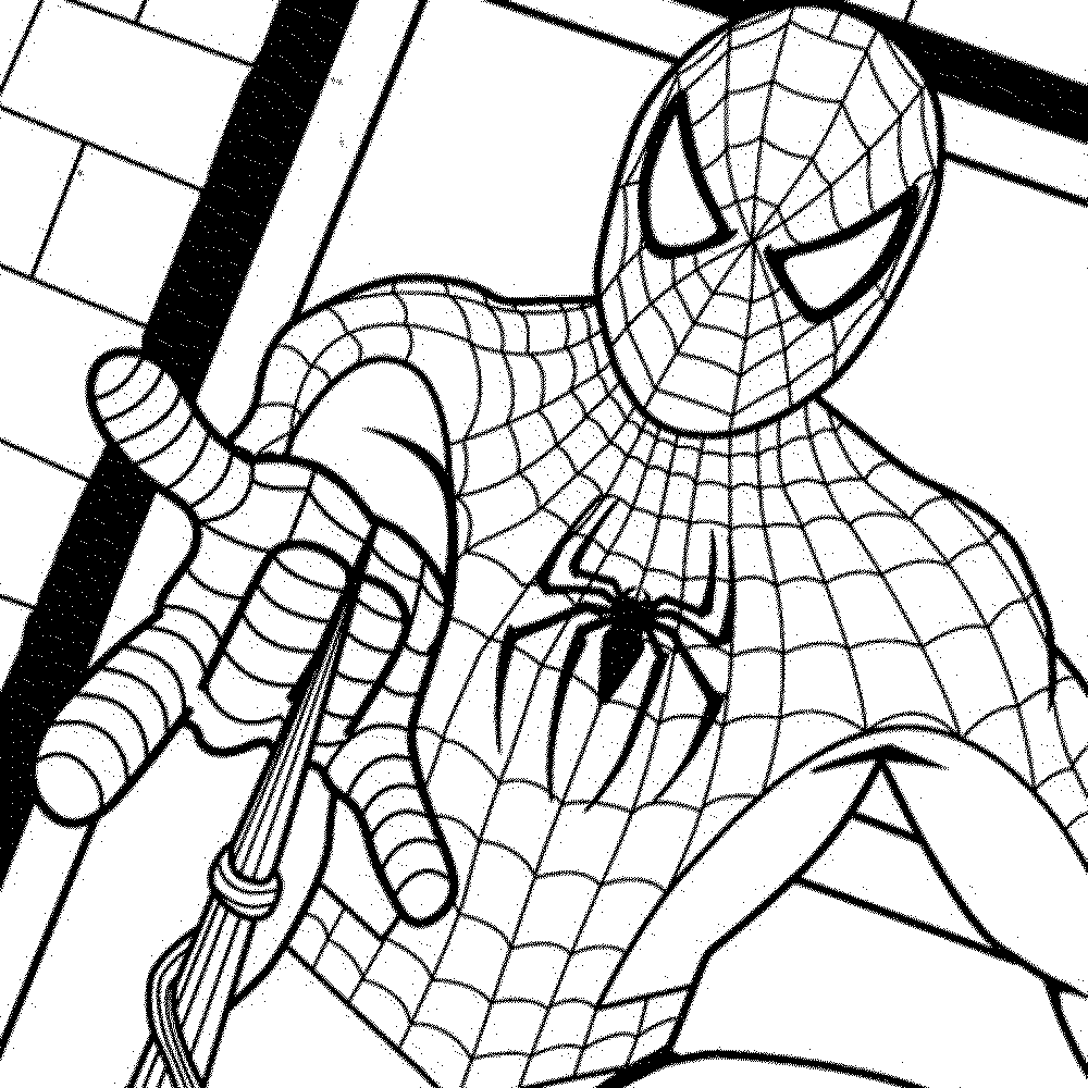Download Print & Download - Spiderman Coloring Pages: An Enjoyable Way to Learn Color