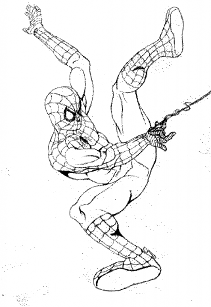 Print & Download - Spiderman Coloring Pages: An Enjoyable Way to Learn