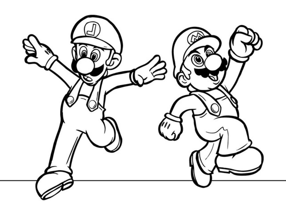 Mario Coloring Pages Themes Best Apps For Kids