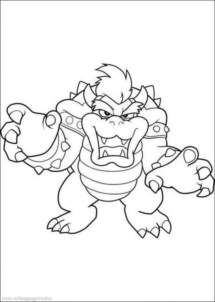 20+ Free Super Mario Coloring Pages for Kids