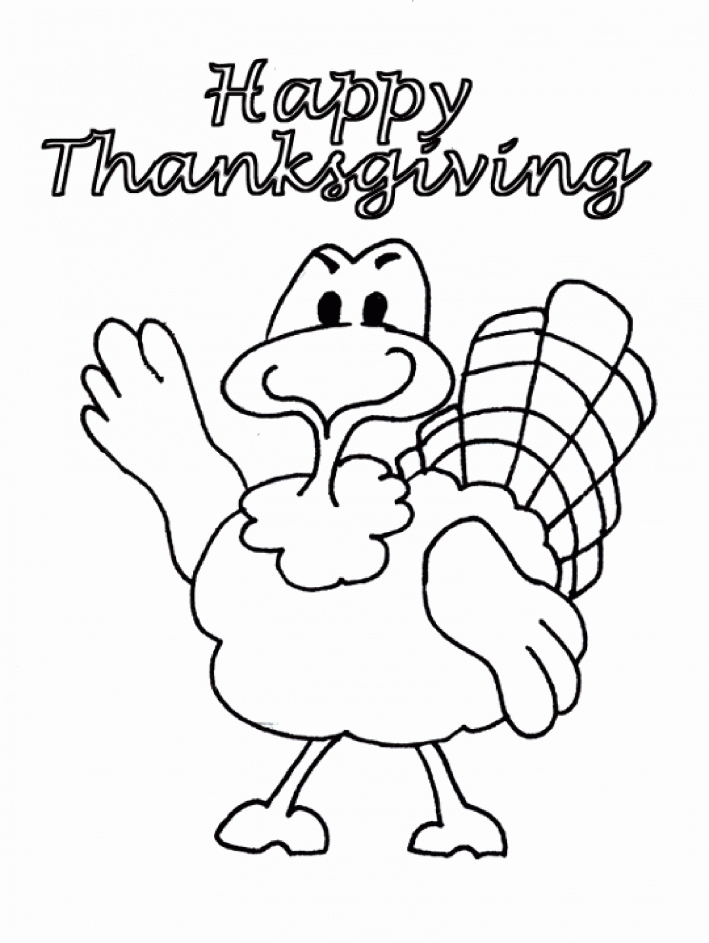 Download - Thanksgiving Coloring Pages, Kids Love Drawing and Coloring