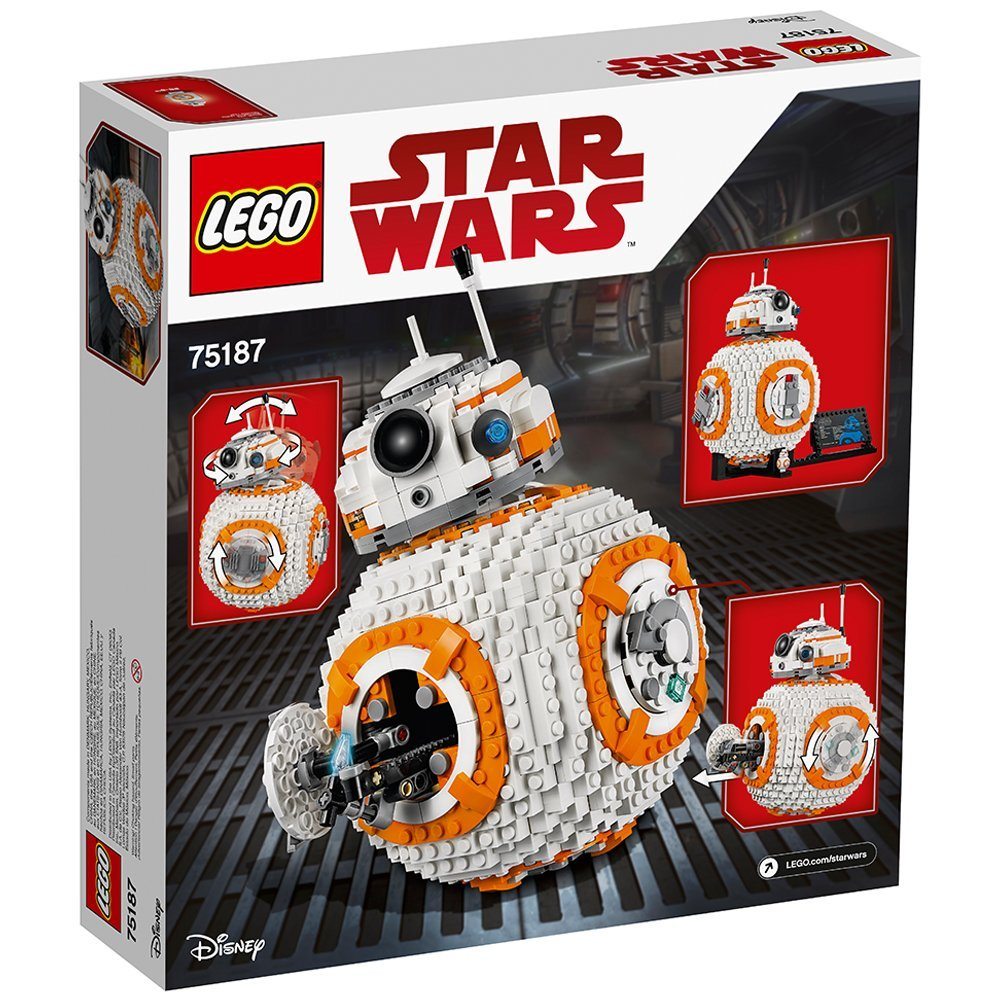 LEGO Star Wars VIII BB-8 75187 Building Kit Review & Build Process
