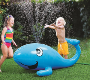 Giant Inflatable Whale Sprinkler