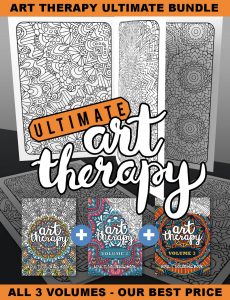Adult Coloring Book - Ultimate Art Therapy