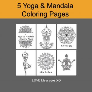 Coloring Pages, Yoga Mandala