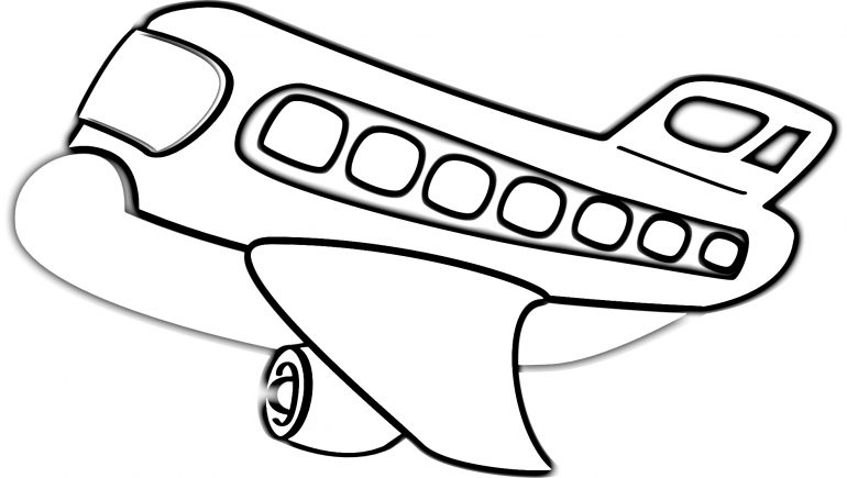 10 Free Airplane Coloring Pages for Kids | | BestAppsForKids.com