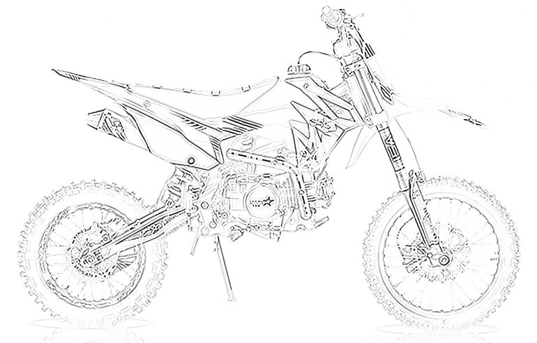 10 Free Dirt Bike Coloring Pages for Kids | Save, Print ...