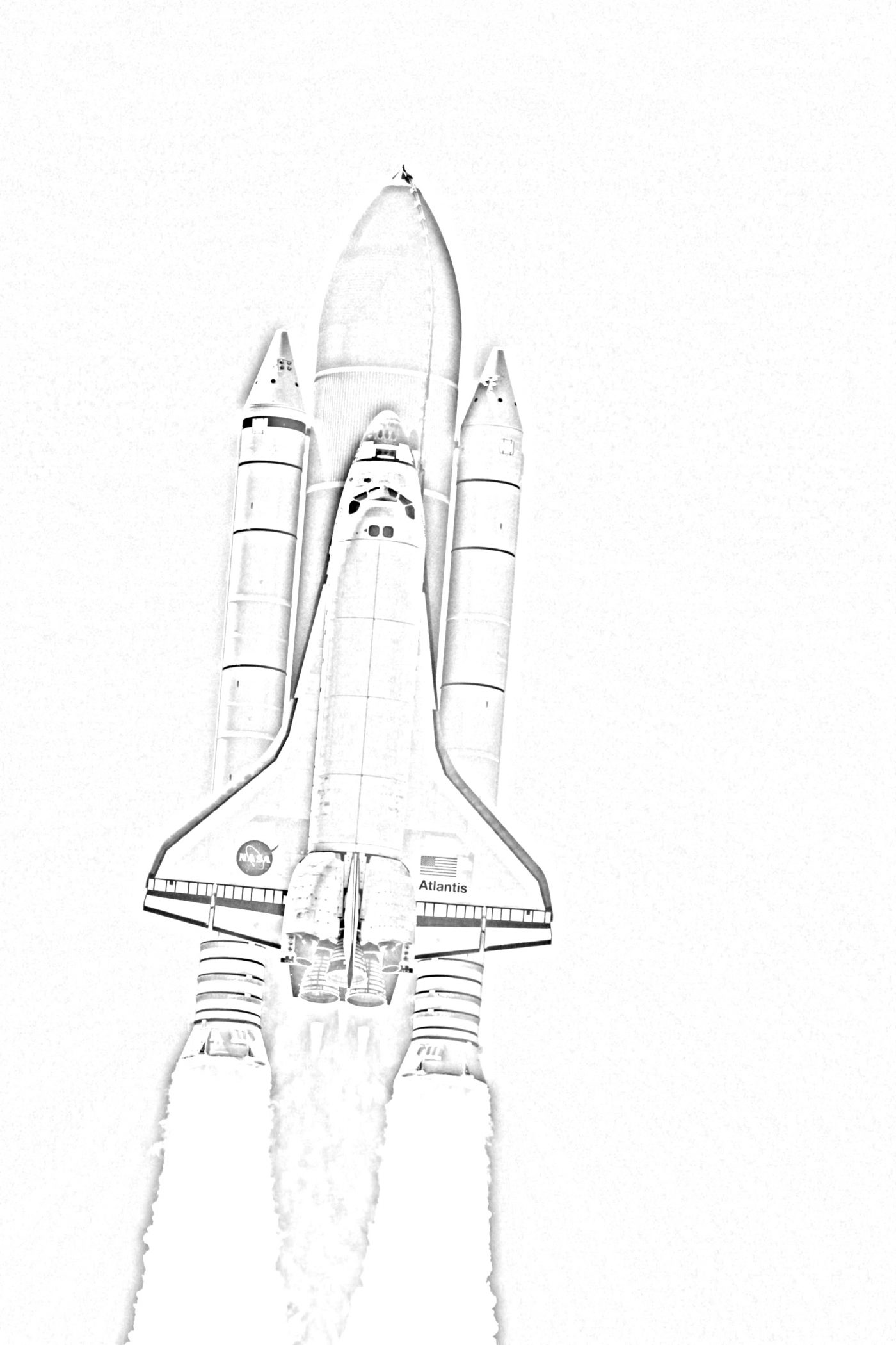 rocketship coloring pages