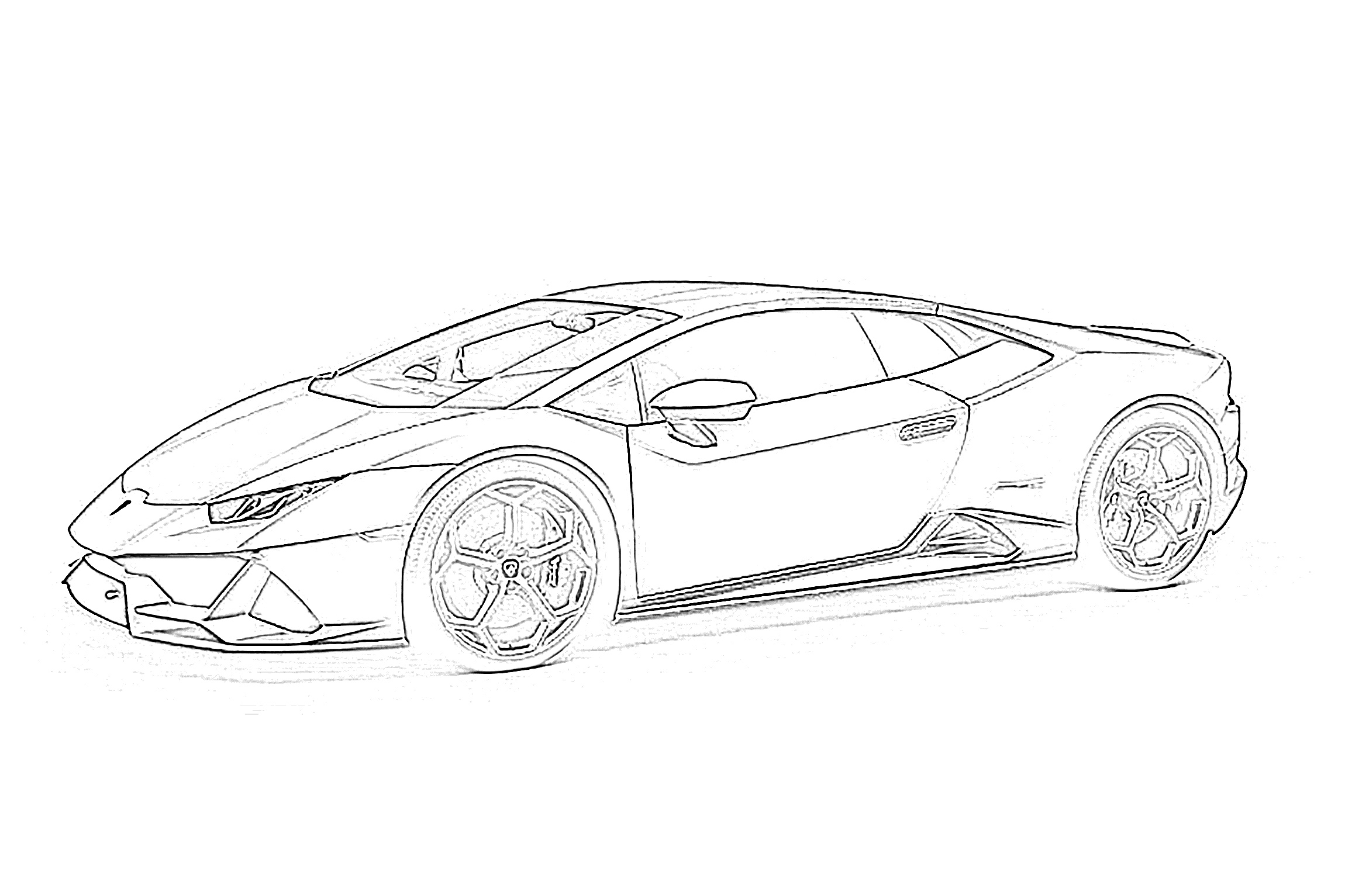 Sports Car Coloring Pages (Download or Print) .
