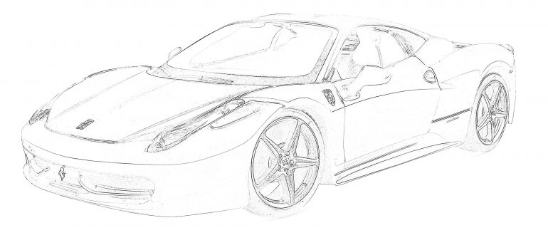 17 Free Sports Car Coloring Pages for Kids | Save, Print, & Enjoy!