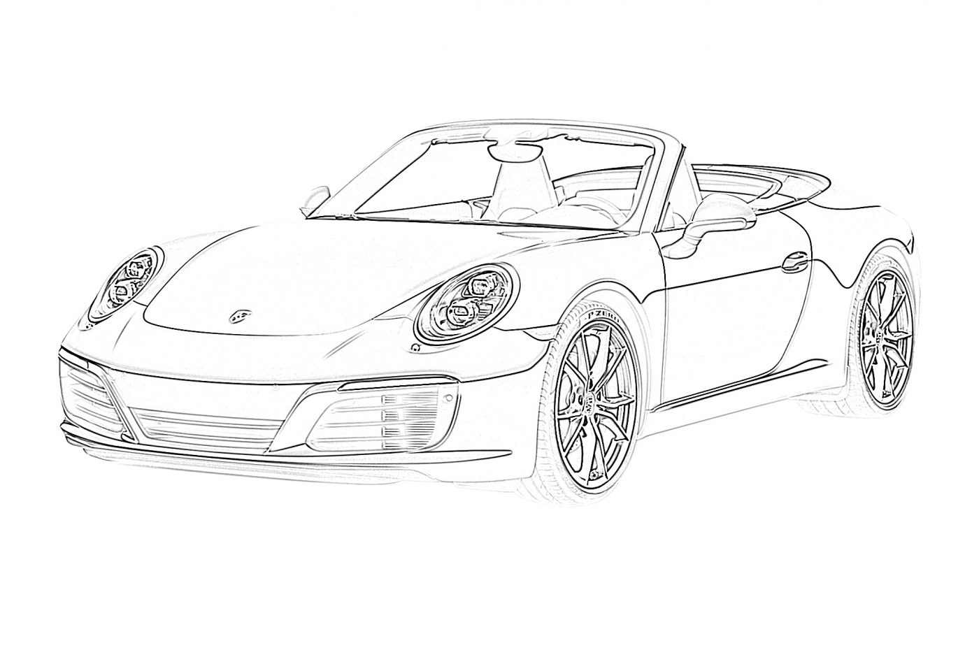 17 Free Sports Car Coloring Pages For Kids Save Print Enjoy 
