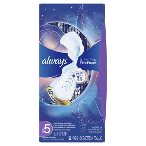 Always Infinity Feminine Pads for Women