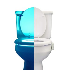 RainBowl Motion Sensor Toilet NIght Light