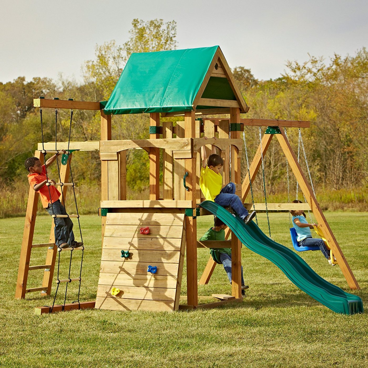 Top 10 Wooden Swing And Play Sets