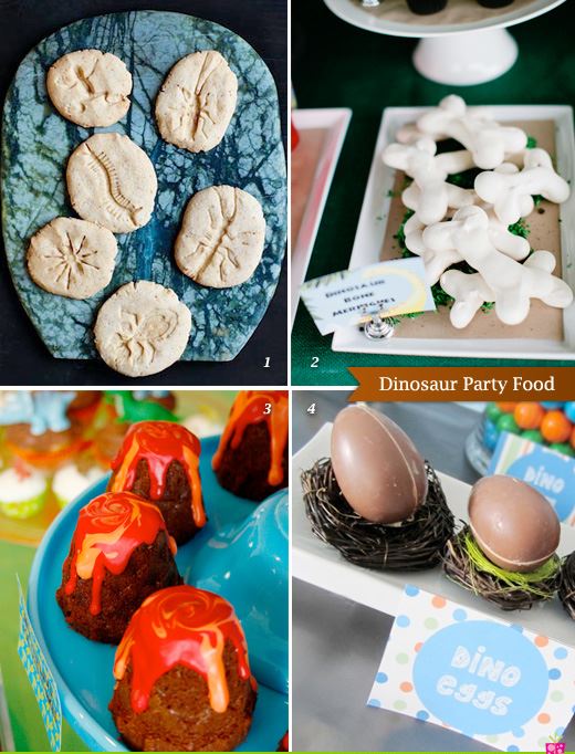 Dinosaur party food ideas